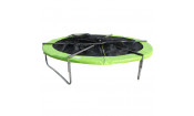 Батут DFC JUMP 8ft складной, c сеткой, цвет apple green