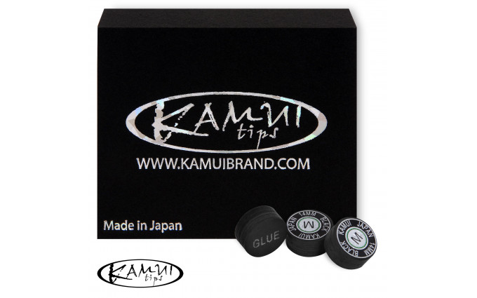 Наклейка для кия Kamui Black ø14мм Medium 1шт.