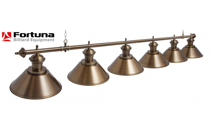 Светильник Fortuna Toscana bronze antique  6 плафонов