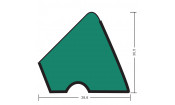 Резина для бортов Standard Pool K-66 122см 7-9фт 6шт.