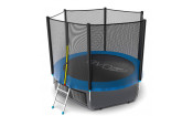 Батут EVO JUMP External 8ft (Blue) + Lower net