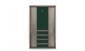 Киевница Бристоль ясень мдф шпон (Grey_bristol,Манчестер 60 yellow green ш1,95)