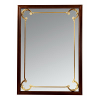 Зеркало Император-Люкс ясень (№ 3)