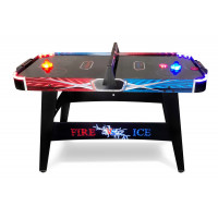 Игровой стол - аэрохоккей "Fire & Ice" 4ф