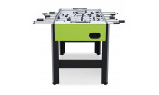 Игровой стол - футбол "Greenwood" (139x73x88 см, серо-зеленый) б/у
