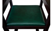 Кресло бильярдное из ясеня (мягкое сиденье, цвет махагон)